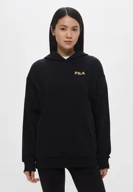 Fila: Чёрная толстовка 