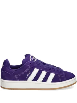 adidas: Фиолетовые кроссовки  Campus