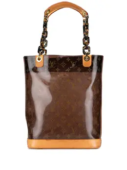 Louis Vuitton Pre-Owned: Коричневая сумка-шоппер 