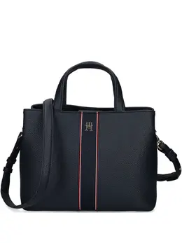 Tommy Hilfiger: Голубая сумка-шоппер 