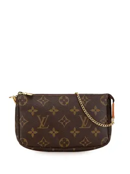 Louis Vuitton Pre-Owned: Коричневая сумка 