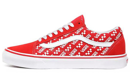 Vans: Красные кроссовки  Old Skool