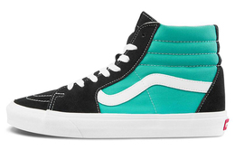 Vans: Зелёные кроссовки  Sk8-Hi