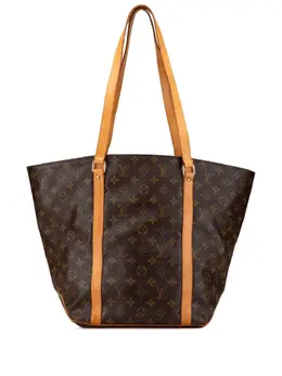 Louis Vuitton Pre-Owned: Коричневая сумка-шоппер 