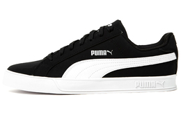 PUMA: Чёрные кроссовки  Smash