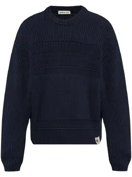 Bally: Синий свитер 