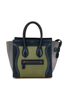 Céline Pre-Owned: Зелёная сумка-шоппер 