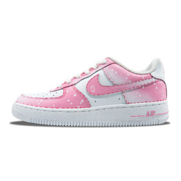 Nike: Розовые кроссовки  Air Force 1