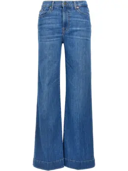 7 For All Mankind: Расклешённые джинсы 