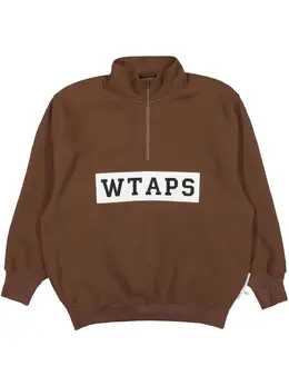 WTAPS: Коричневый свитшот 