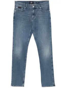 7 For All Mankind: Голубые джинсы  Slimmy
