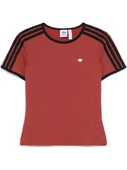 adidas: Красная футболка 