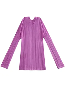 Pleats Please Issey Miyake: Светлый топ 