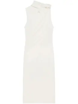 Courrèges: Драпированное платье 