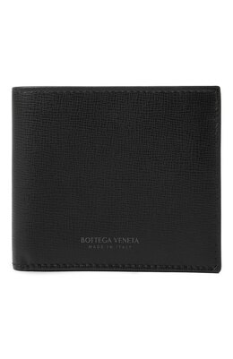 Bottega Veneta: Чёрный кошелёк 