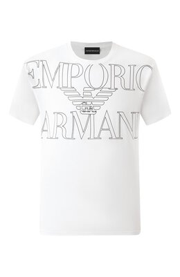 Emporio Armani: Хлопковая футболка 