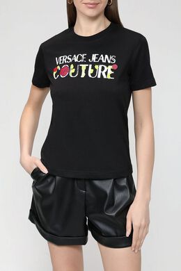 VERSACE JEANS COUTURE: Футболка с принтом 