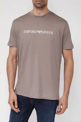 EMPORIO ARMANI: Хлопковая футболка 