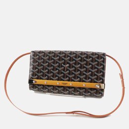 Goyard: Чёрная сумка 