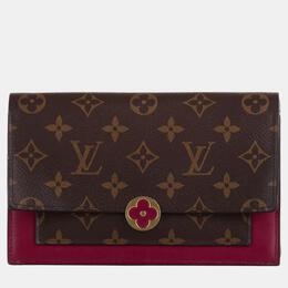 Louis Vuitton: Коричневый кошелёк 