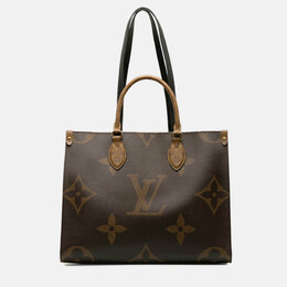 Louis Vuitton: Коричневая сумка 