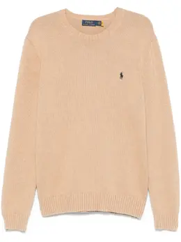 Polo Ralph Lauren: Бежевый свитер 