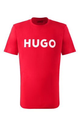 HUGO: Хлопковая футболка 