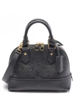 Louis Vuitton Pre-Owned: Чёрная сумка 