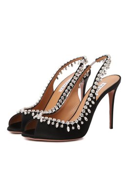 Aquazzura: Чёрные туфли  Temptation