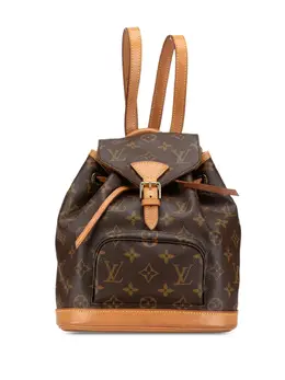 Louis Vuitton Pre-Owned: Коричневый рюкзак 