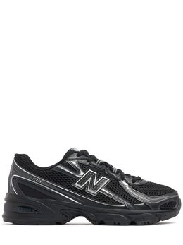 NEW BALANCE: Чёрные кроссовки 