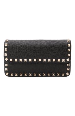 Valentino: Чёрная сумка  Rockstud