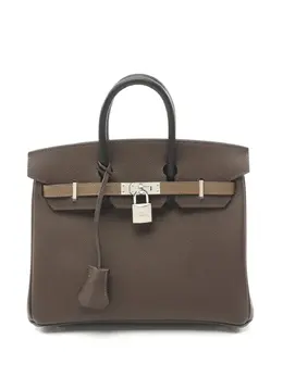 Hermès Pre-Owned: Серебристая сумка 