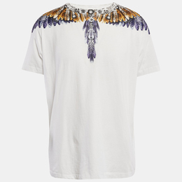 Marcelo Burlon: Белая футболка  Wings