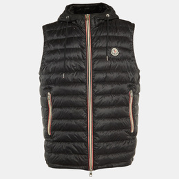 Moncler: Чёрный жилет 