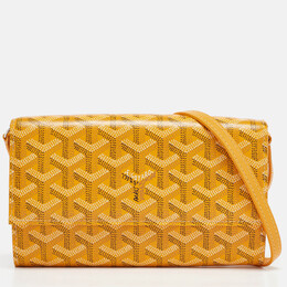 Goyard: Жёлтый кошелёк 