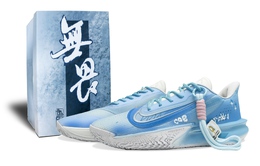Nike: Голубые кроссовки 