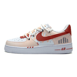 Nike: Красные кроссовки  Air Force 1