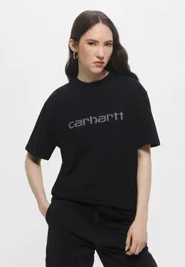 Carhartt WIP: Чёрная футболка 