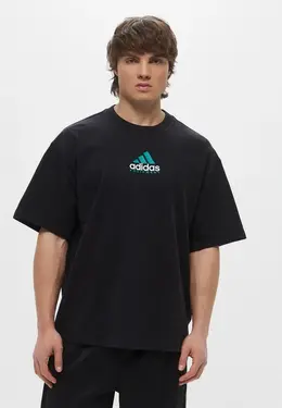 adidas Originals: Чёрная футболка 