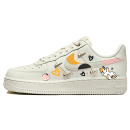 Nike: Белые кроссовки  Air Force 1