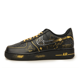 Nike: Чёрные кроссовки  Air Force 1