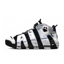 Nike: Чёрные кроссовки  Air More Uptempo