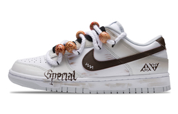 Nike: Белые кроссовки  Dunk