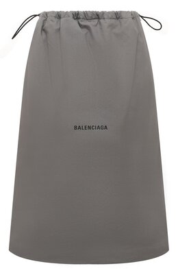 Balenciaga: Хлопковая юбка 