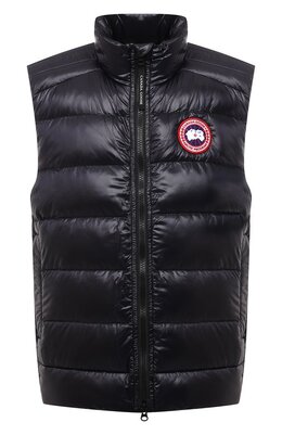 Canada Goose: Чёрный жилет  Crofton