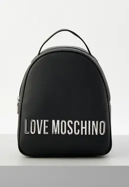 Love Moschino: Чёрный рюкзак 