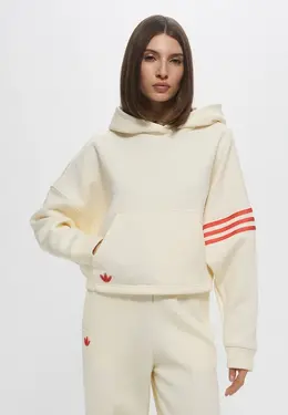 adidas Originals: Бежевая толстовка 