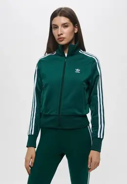 adidas Originals: Зелёная толстовка 