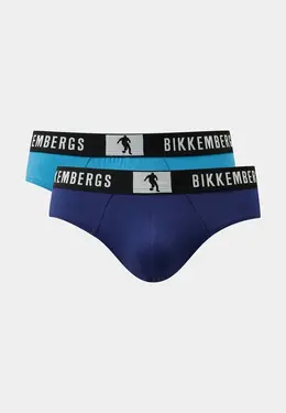 Bikkembergs: Голубые трусы 